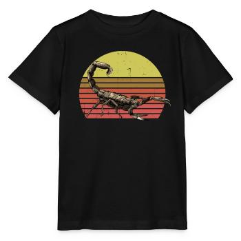 Scorpion - T-shirt bio MINI CREATOR Stanley/Stella Enfant - noir - Devant - Mikhail (115cm)