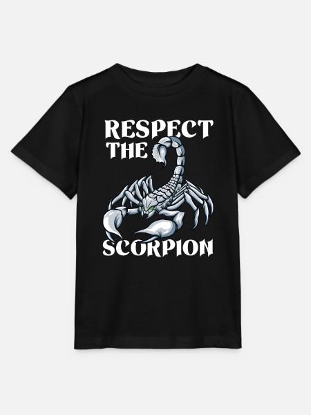 Skorpion - Stanley/Stella Kinder T-Shirt MINI CREATOR  - Schwarz