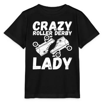 Roller Derby - Stanley/Stella Kinder T-Shirt MINI CREATOR  - Schwarz - Vorne - Mikhail (115cm)