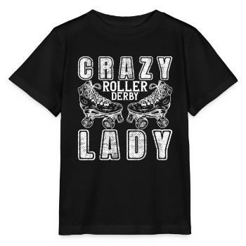 Roller Derby - Stanley/Stella Kinder T-Shirt MINI CREATOR  - Schwarz - Vorne - Mikhail (115cm)