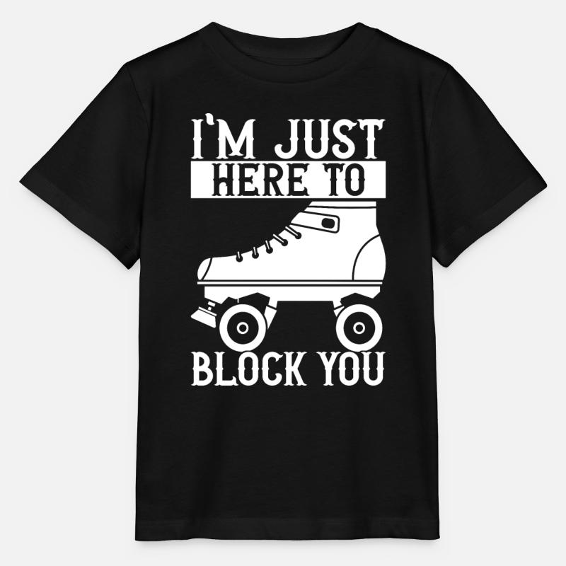 Roller derby - T-shirt bio MINI CREATOR Stanley/Stella Enfant - noir