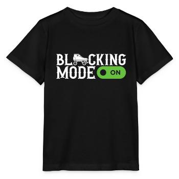 Roller derby - T-shirt bio MINI CREATOR Stanley/Stella Enfant - noir - Devant - Mikhail (115cm)