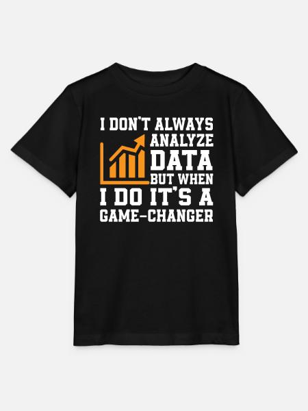 Datenanalyst - Stanley/Stella Kinder T-Shirt MINI CREATOR - Schwarz