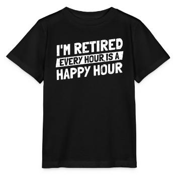 Pensioner pension - Stanley/Stella MINI CREATOR Kids’ T-Shirt - black - Front - Mikhail (115cm)