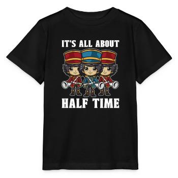 Fanfare de train de supporters à la mi-temps - T-shirt bio MINI CREATOR Stanley/Stella Enfant - noir - Devant - Mikhail (115cm)