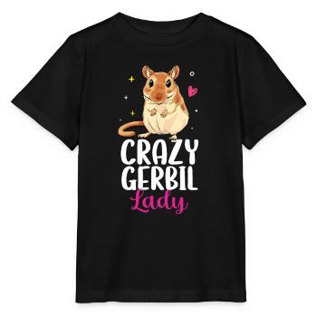Gerbille - T-shirt bio MINI CREATOR Stanley/Stella Enfant - noir - Devant - Mikhail (115cm)