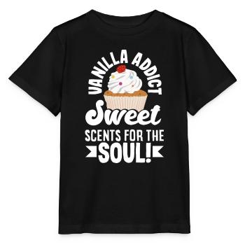 Vanilla Addict Sweet Scents for the Soul - Stanley/Stella MINI CREATOR Kids’ T-Shirt - black - Front - Mikhail (115cm)