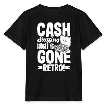 Budgétisation Cash Stuffing Gone Retro Cash Stuffing - T-shirt bio MINI CREATOR Stanley/Stella Enfant - noir - Devant - Mikhail (115cm)