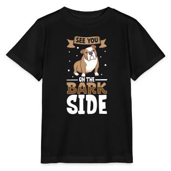 french bulldog english bulldog dog lover bulldog - Stanley/Stella Kinder T-Shirt MINI CREATOR  - Schwarz - Vorne - Mikhail (115cm)