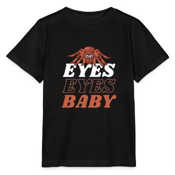 Eyes Eyes Baby Spider Tarantula - Stanley/Stella MINI CREATOR Kids’ T-Shirt - black - Front - Mikhail (115cm)