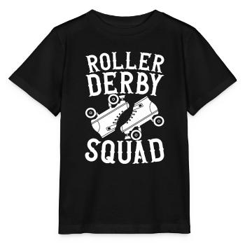 Roller derby - T-shirt bio MINI CREATOR Stanley/Stella Enfant - noir - Devant - Mikhail (115cm)