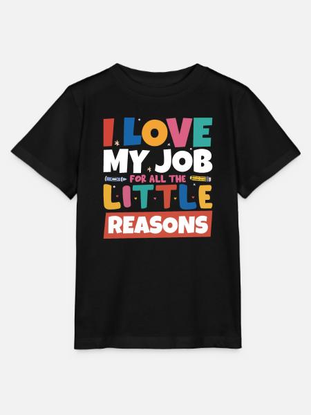 Netter Schullehrer - Stanley/Stella Kinder T-Shirt MINI CREATOR - Schwarz