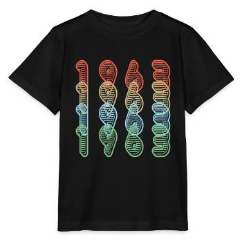 1963 Geburtstag Jahrgang 1963 - Baujahr 1963 - Stanley/Stella Kinder T-Shirt MINI CREATOR  - Schwarz - Vorne - Mikhail (115cm)