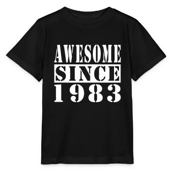 Génial depuis 1983 - T-shirt bio MINI CREATOR Stanley/Stella Enfant - noir - Devant - Mikhail (115cm)