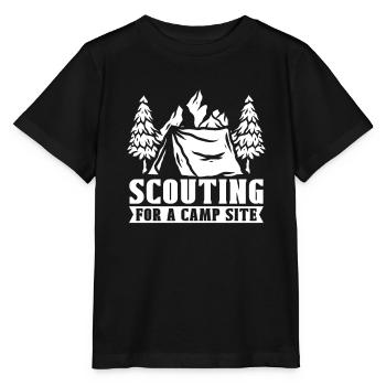 Boy Scout Funny - Stanley/Stella MINI CREATOR Kids’ T-Shirt - black - Front - Mikhail (115cm)