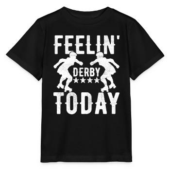 Roller derby - T-shirt bio MINI CREATOR Stanley/Stella Enfant - noir - Devant - Mikhail (115cm)
