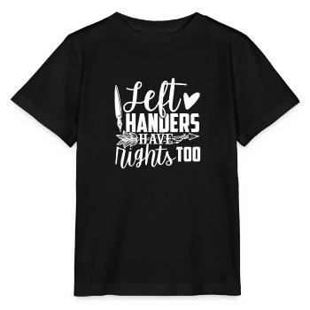 Left Handers Left Handed - Stanley/Stella MINI CREATOR Kids’ T-Shirt - black - Front - Mikhail (115cm)