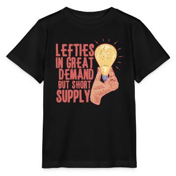 Gaucher gaucher gaucher gaucher copain - T-shirt bio MINI CREATOR Stanley/Stella Enfant - noir - Devant - Mikhail (115cm)