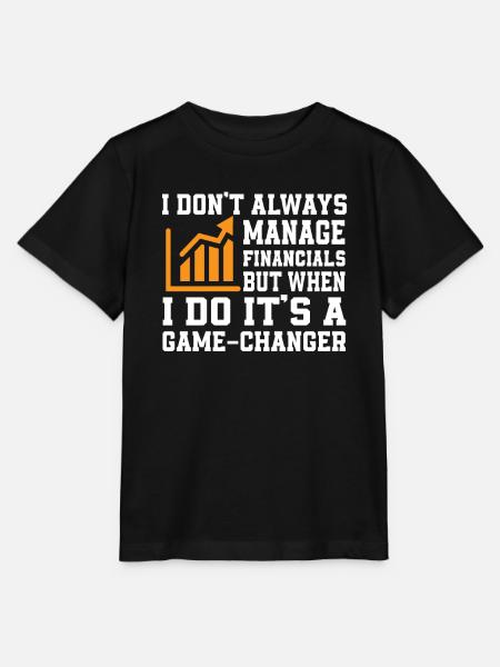 Toller Finanzplaner Spruch - Stanley/Stella Kinder T-Shirt MINI CREATOR - Schwarz