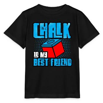 Billiards - Chalk Is My Best Friend - Stanley/Stella MINI CREATOR Kids’ T-Shirt - black - Front - Mikhail (115cm)