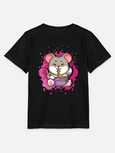 Rennmaus Maus Geschenk - Stanley/Stella Kinder T-Shirt MINI CREATOR  - Schwarz