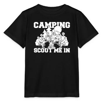 Boy Scout Funny - Stanley/Stella MINI CREATOR Kids’ T-Shirt - black - Front - Mikhail (115cm)
