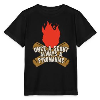 Boy Scout Funny - Stanley/Stella MINI CREATOR Kids’ T-Shirt - black - Front - Mikhail (115cm)