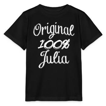 Original 100% Julia - T-shirt bio MINI CREATOR Stanley/Stella Enfant - noir - Devant - Mikhail (115cm)