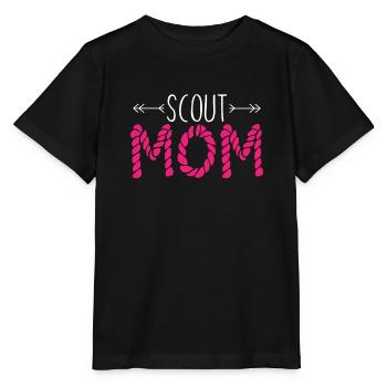Boy Scout Mother Scout Mom - Stanley/Stella MINI CREATOR Kids’ T-Shirt - black - Front - Mikhail (115cm)