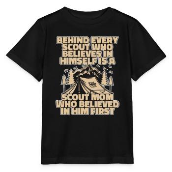 Boy Scout Mother - Stanley/Stella MINI CREATOR Kids’ T-Shirt - black - Front - Mikhail (115cm)