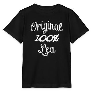 Original 100% Lea - Stanley/Stella Kinder T-Shirt MINI CREATOR  - Schwarz - Vorne - Mikhail (115cm)