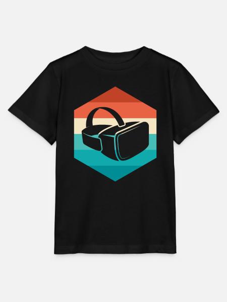 Virtual Reality VR Geschenk - Stanley/Stella Kinder T-Shirt MINI CREATOR  - Schwarz