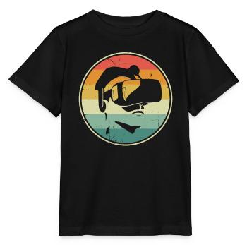 Cadeau VR de réalité virtuelle - T-shirt bio MINI CREATOR Stanley/Stella Enfant - noir - Devant - Mikhail (115cm)