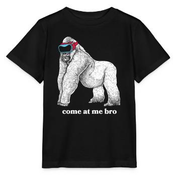 Virtual Reality VR Gift - Stanley/Stella MINI CREATOR Kids’ T-Shirt - black - Front - Mikhail (115cm)