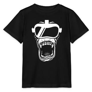 Cadeau VR de réalité virtuelle - T-shirt bio MINI CREATOR Stanley/Stella Enfant - noir - Devant - Mikhail (115cm)