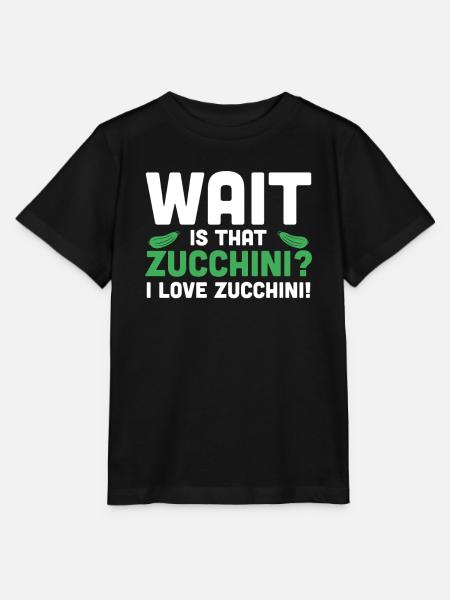 Zucchini - Stanley/Stella Kinder T-Shirt MINI CREATOR - Schwarz