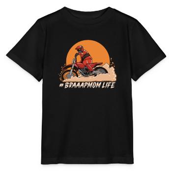 Dirt Bike Dirt Bike Riding Motocross Dirt Biking - T-shirt bio MINI CREATOR Stanley/Stella Enfant - noir - Devant - Mikhail (115cm)
