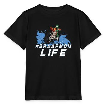 Dirt Bike Dirt Bike Riding Motocross Dirt Biking - T-shirt bio MINI CREATOR Stanley/Stella Enfant - noir - Devant - Mikhail (115cm)