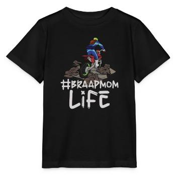 Dirt Bike Dirt Bike Riding Motocross Dirt Biking - T-shirt bio MINI CREATOR Stanley/Stella Enfant - noir - Devant - Mikhail (115cm)