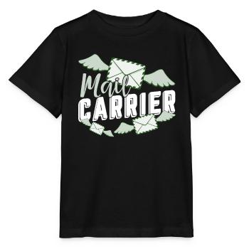 Proud To Be A Mail Carrier - Stanley/Stella MINI CREATOR Kids’ T-Shirt - black - Front - Mikhail (115cm)