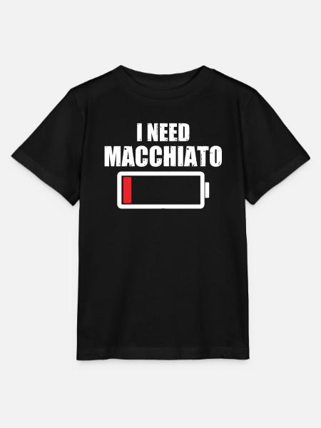 Macchiato - Stanley/Stella Kinder T-Shirt MINI CREATOR  - Schwarz