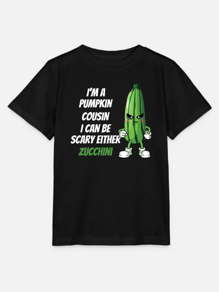 Zucchini - Stanley/Stella Kinder T-Shirt MINI CREATOR  - Schwarz