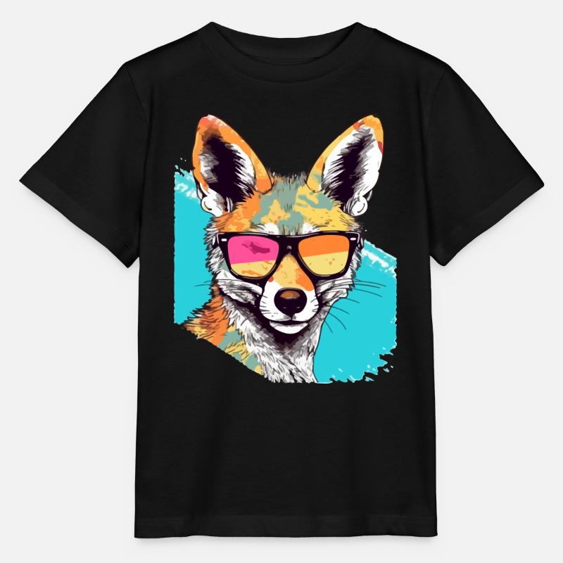 Jacky le chacal - T-shirt bio MINI CREATOR Stanley/Stella Enfant - noir