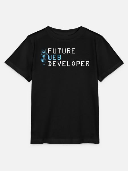 Web Entwickler Webdeveloper - Stanley/Stella Kinder T-Shirt MINI CREATOR  - Schwarz
