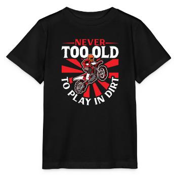 Dirt Bike Dirt Bike Riding Motocross Dirt Biking - T-shirt bio MINI CREATOR Stanley/Stella Enfant - noir - Devant - Mikhail (115cm)