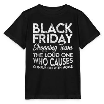 Équipe de magasinage du Black Friday 3 - T-shirt bio MINI CREATOR Stanley/Stella Enfant - noir - Devant - Mikhail (115cm)