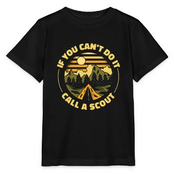 Boy Scout Funny - Stanley/Stella MINI CREATOR Kids’ T-Shirt - black - Front - Mikhail (115cm)