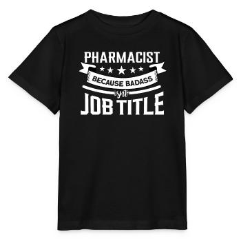 Pharmacist - Stanley/Stella MINI CREATOR Kids’ T-Shirt - black - Front - Mikhail (115cm)
