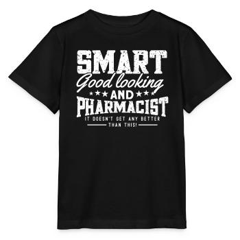 Pharmacist - Stanley/Stella MINI CREATOR Kids’ T-Shirt - black - Front - Mikhail (115cm)