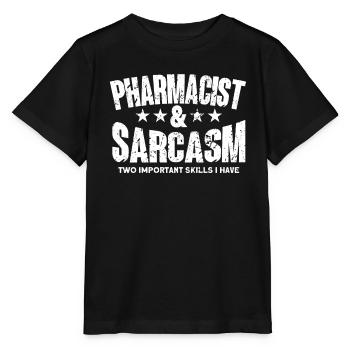 Pharmacist - Stanley/Stella MINI CREATOR Kids’ T-Shirt - black - Front - Mikhail (115cm)